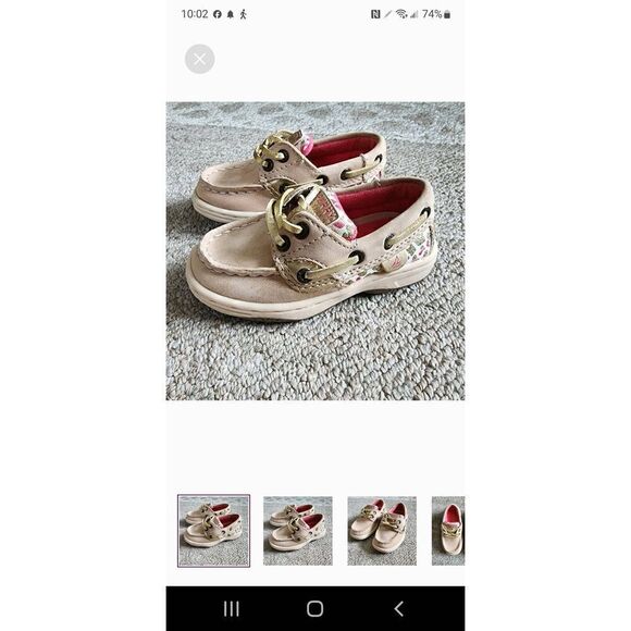 NIB SPERRY INFANT BAHAMA ZEBRA PRINT CRIB SHOES - Picture 7 of 7